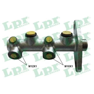 Image of 6170668, 89FB2140BA Master Cylinder LPR 1259 22,22mm Grey Cast Iron 12 X 1 (2), 10 (2)