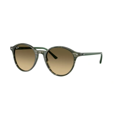 Image of Ray Ban Bernard Unisex Sunglasses, Size: 51, Transparent green