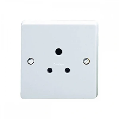 Image of Crabtree 7047 Round Pin Electrical Socket Outlet 1 Gang 5 Amp