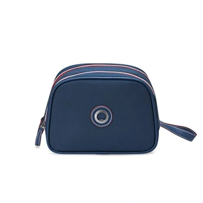 Image of DELSEY Paris Women&#039;s Chatelet Air 2.0 Toiletry and Makeup Travel Bag, Navy, One Size, Bag