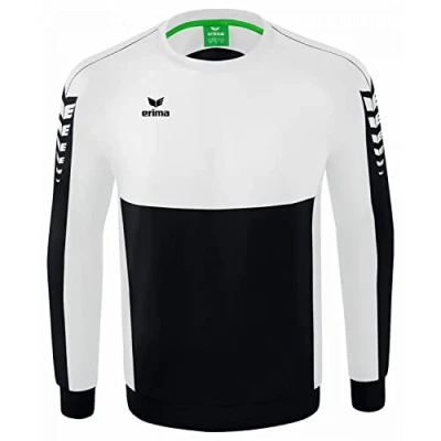 Image of Erima Adult Casual Six Wings Sweatshirt, Black, S