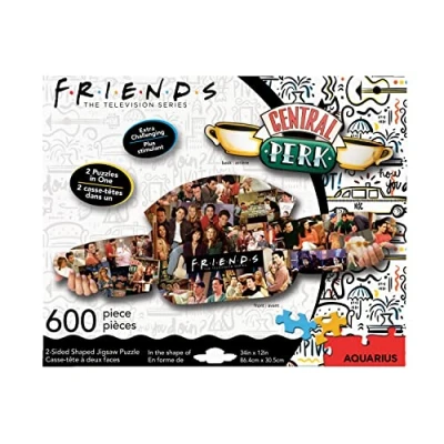 Image of NMR Distribution 75029 Central Perk Double Face Puzzle 600P 86X30 Cm, White, One Size
