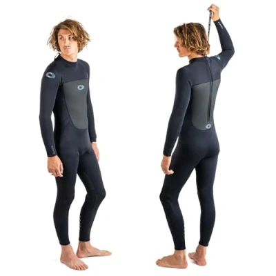 Image of Osprey Men&#039;s Origin 3mm Full Length Wetsuit, Black, XXL UK