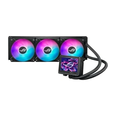Image of ASUS ROG RYUYJIN III 360 ARGB Extreme All in one AIO CPU Liquid Cooler, AMD Ryzen 9000 &amp; Intel Core Ultra Ready, Asetek Gen8 V2 Pump; high Airflow Static Pressure Magnetic Fans