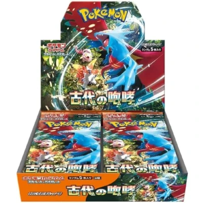 Image of Pokemon Card Game Scarlet &amp; Violet Expansion Pack Ancient Roar Box (Japanese ver)