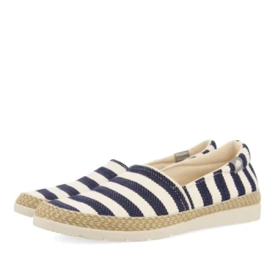 Image of GIOSEPPO Men&#039;s Stroud Espadrille Wedge Sandal, Navy, 9.5 UK