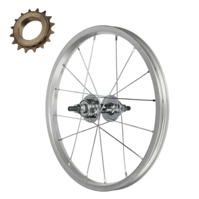 Image of Rear Wheel / Rim 16 x 1.75 + Free Pinion Teeth 1 V Bike Grace MTB City