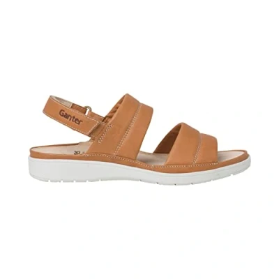 Image of Ganter Women&#039;s Evi Sandal, Hazel, 4 UK