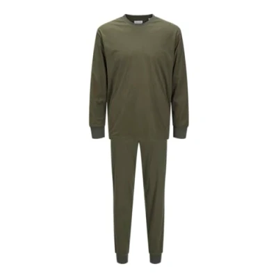 Image of JACK &amp; JONES Men&#039;s Jacsolid Lounge Set W Noos, Forest Night, M