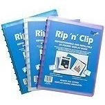 Image of Tiger A4 rip n clip 20 pockets display book x 1 single