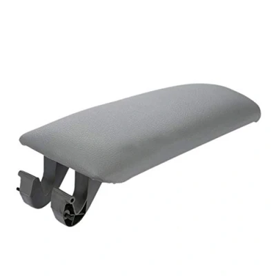 Image of Porfeet Armrest Cover, Plastic Car Center Console Cover Lid Latch Clip Catch Compatible with Au di A4 B6 B7 Grey One Size