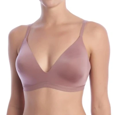 Image of Sloggi Womens WOW Comfort 2.0 Bralette Brown Size Small