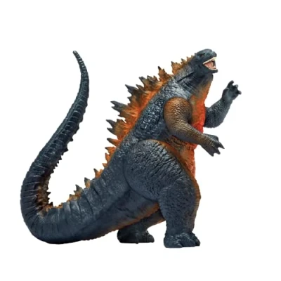 Image of MonsterVerse Godzilla City of Destruction 6 Inch Articulated Action Figure with Tank and Battle Damage Reveal Feature, Based on 2014 Movie, Suitable for Ages 4 Years+