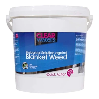 Image of ClearWaters Blanket Weed Treatment for Ponds 10L Bucket to Treat 100,000 L/Maintain 800,000 L Quick Action Pond Treament Cleaner Safe Fish and Wildlife