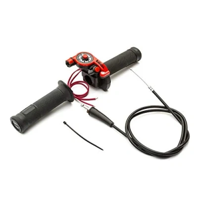 Image of 125cc 140cc 150cc 160cc Pit Dirt Bike 1/4 Quick Turn Twist Throttle Red + Cable 43 Inch