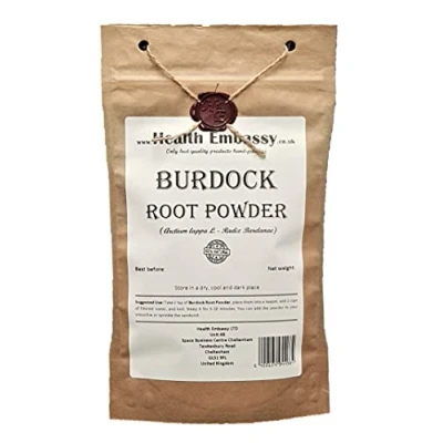 Image of Health Embassy Burdock Root Powder Arctium lappa L (50g)