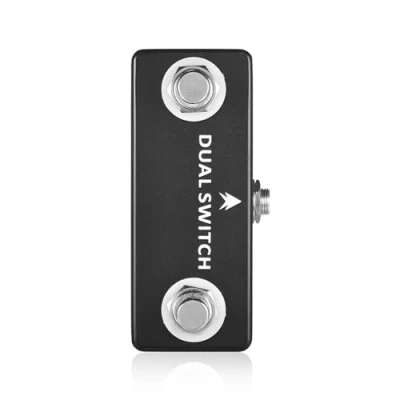 Image of Guitar Footswitch Pedal Dual SWITCH Momentary Footswitches for effects and Muti