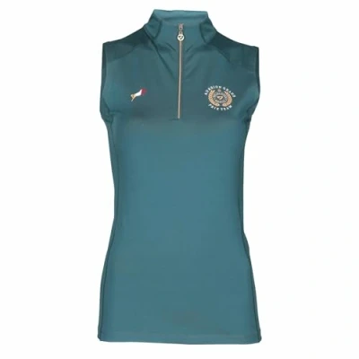 Image of Aubrion Shires Team Womens Sleeveless Base Layer Green Large