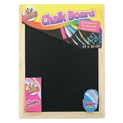 Image of Chalk Board Set With Chalks And Eraser (Pack of 12) 5249