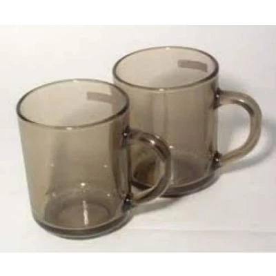 Image of Duralex Tableware Smoked Mug 25cl (8.75oz) Set of 6
