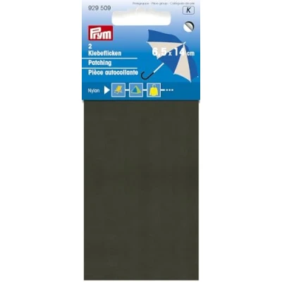Image of Prym 929509 Patching nylon adhes. 10 x 18 cm khaki