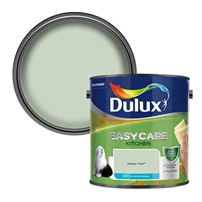 Image of Dulux Easycare Kitchen Matt Emulsion Paint Willow Tree 2.5L