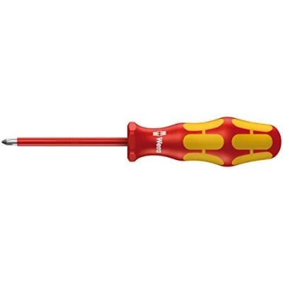 Image of Wera 05006153001 1 x 150 mm &quot;162i PH VDE&quot; Insulated Screwdriver for Phillips Screws Silver
