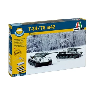 Image of Italeri 1: 72 7523 T 34/76 M42 Vehicle