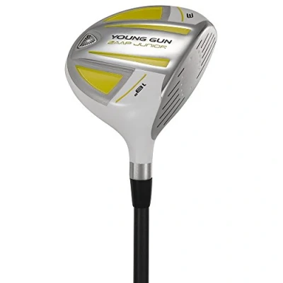Image of Young Gun ZAAP Junior Kids Right Hand Golf Club #3 Fairway Woods Age: 3 5 Yellow