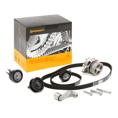 Image of CT957K1, CT957WP2 Water Pump + Timing Belt Kit CONTITECH 130 20mm VOLKSWAGEN: Golf 4, Bora Saloon, Polo III Hatchback, AUDI: A2