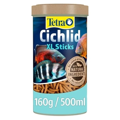 Image of Tetra Cichlid XL Fish Food Sticks, Complete for Large Cichlids, 160 g