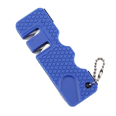 Image of zuousxbs Multipurpose Knife Sharpener Scissors Sharpen Tool Whetstone Carbides for Kitchen Pocket