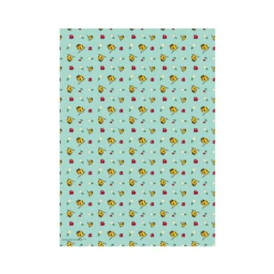 Image of Minecraft Gift Wrapping Paper Two Sheet Tag, Officially Licensed Wrap, Fully Recyclable, 70 x 50 cm when opened, multi coloured