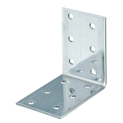 Image of Perforated Plate Angle 60 x 40 mm / 10 STK. Material: Edelstahl