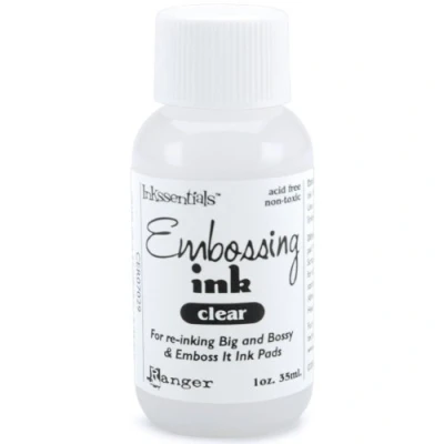 Image of Ranger Emboss It 1oz Reinker Clear, Multi, 1