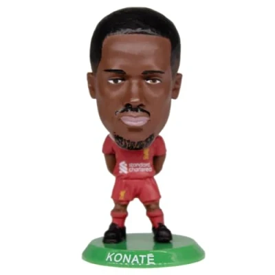 Image of SoccerStarz Liverpool Ibrahima Konate Home Kit (2025 version)