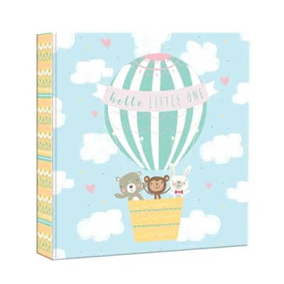 Image of Photo Album Memo Slip in Holds 200 Photos 4 x 6 (Parachute Sky Blue 200)