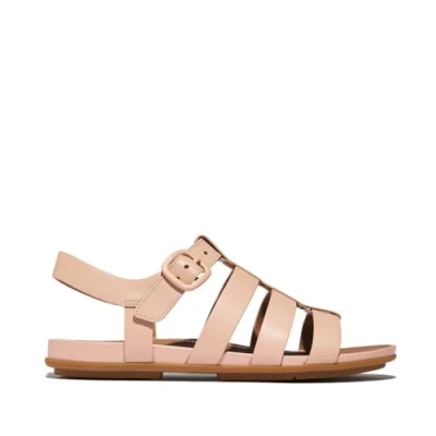 Image of Fitflop Womens Gracie Fisherman Leather Sandals