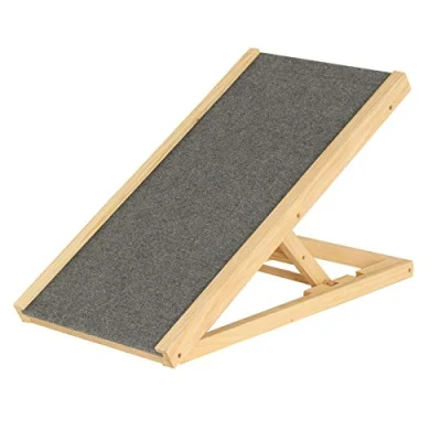 Image of Trintion Dog Stair Ramp 70 * 35cm Adjustable Heights Pet Non Slip Puppy