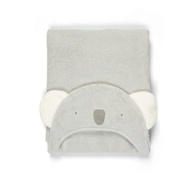 Image of Mamas &amp; Papas Soft Hooded Baby Towel, Koala