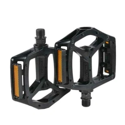 Image of Wellgo B249 DU Mountain MTB BMX Bike Cycling Bearing Alloy Flat Platform Pedals