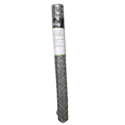 Image of 5m x 60cm 25mm Galvanised Steel Chicken Garden Wire Netting / Fencing