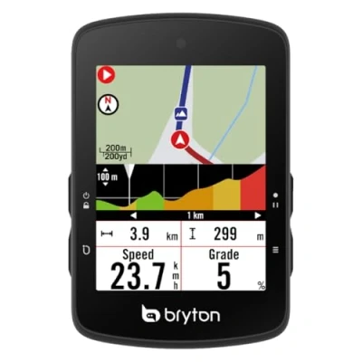 Image of Bryton Rider S510 2.8 Inch Color LCD Touchscreen GPS Bike/Cycling Computer, Offline UK Map, Compatible with Bike Radar, 30hrs Long Battery Life