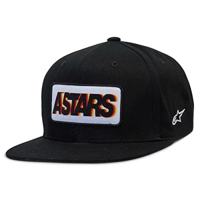 Image of Alpinestars Men&#039;s Speedbar Snapback Hat Baseball Cap, Black, One Size