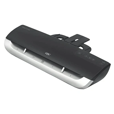 Image of GBC A3 Fusion 3100L Laminator, High Speed Laminating, 1 Min. Warm Up Time, Hot and Cold For Office &amp; School, 75 to 175 mic Laminating Films, Black/Silver, 4400750EU