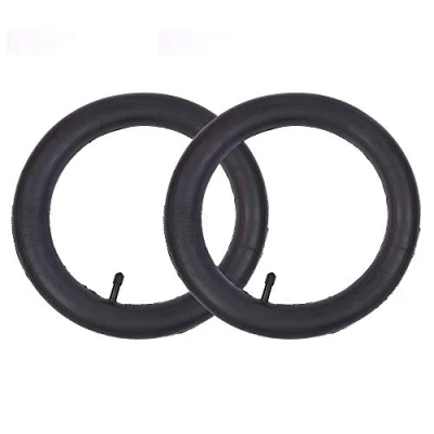 Image of 12 1/2 x 2 1/4 Inner Tube 12.5x2.25 Bike (2Pack) with TR13 Straight Stem replacement for Pocket Mod Bella Chrissy Hannah Montana 24V Electric Scooter Isoprene Rubber