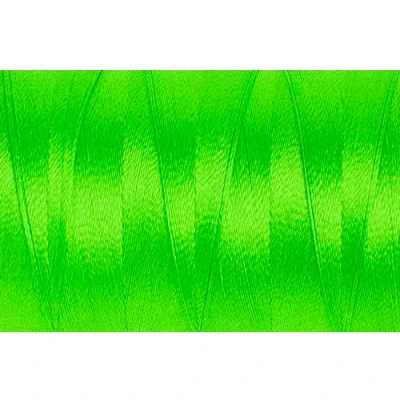 Image of 705798 5814 1 Gutermann Super Brite Polyester 40 Machine Embroidery Thread x 1000 mtr Reel, Neon Green