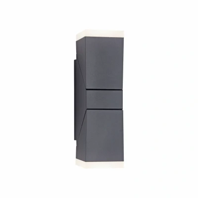 Image of Ryan Outdoor Up Down Wall Lamp Anthracite 2x 5W LED 3000K IP54