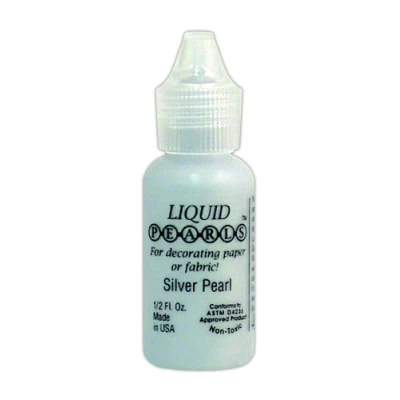 Image of Liquid Pearls Glue .5oz Bottle Silver Pearl