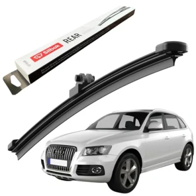 Image of Silbak Rear Windscreen Wiper, fits for AUDI Q5 (11/2008 08/2017) Wiper Blade, 330mm